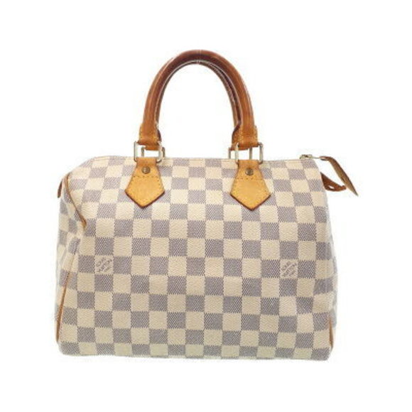 Louis Vuitton Damier Azur White Speedy Handbag - Picture 1 of 8